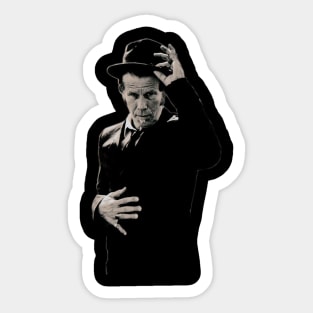 Tom Waits Sticker